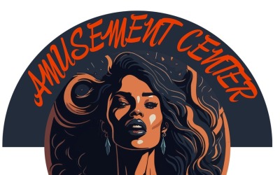 游乐中心标志矢量文件