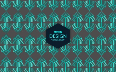 Abstraktes geometrisches Muster-Kunstwerk-Vorlagendesign