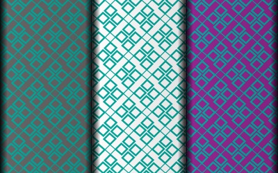 Einfache, nahtlose Designvorlage für Blumenmuster