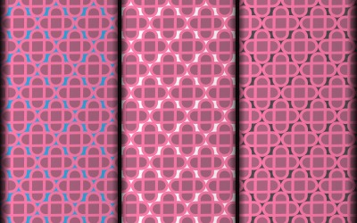 Einfache Vektor-EPS-Designvorlage für geometrische Muster