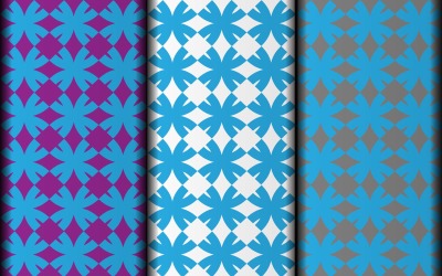 Nahtlose Vektor-Designvorlage für geometrische Muster