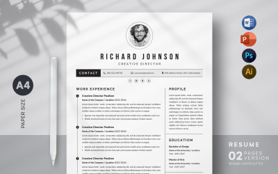 Rechard Johnson Özgeçmiş Şablonu
