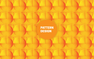 Vector geometric element pattern design template