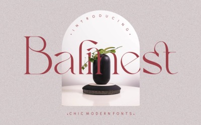 Fonte Balinest _ Chic Modern