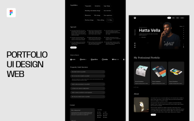 Portfolio UI Design webbmall