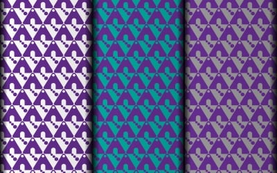 Design semplice del motivo geometrico vettoriale