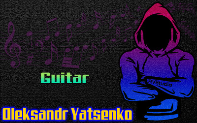 Gitarr (harmonisk salighet och melodiska ekon)