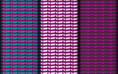 Insieme floreale di vettore di disegno del modello