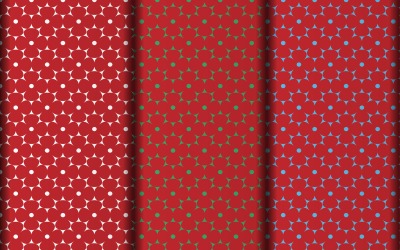 Abstraktes Vektorgeometrisches Muster-Kunstwerk-Vorlagendesign