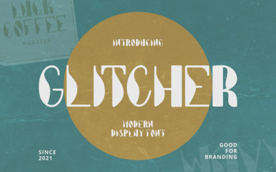 Glitcher Elegant Style Font