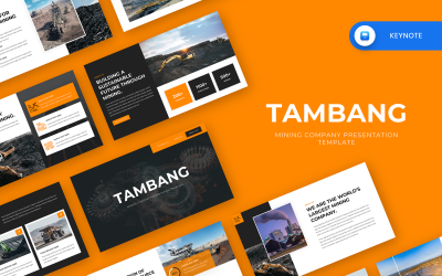 Tambang - Keynote-sjabloon voor de mijnindustrie