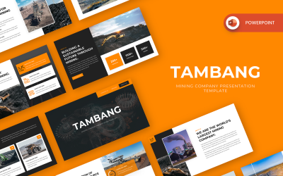 Tambang - Mining Industry PowerPoint Template