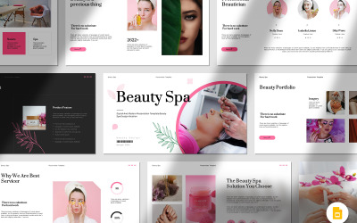 Beauty Spa Googleslide-Vorlage