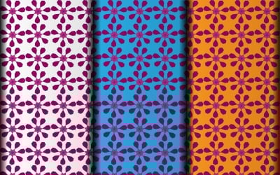 Geometric vector eps pattern design template