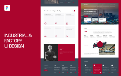Industrial &amp;amp; Factory UI Design