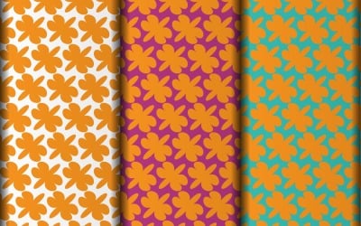 Vector uppsättning vektor eps blomma stil sömlös design