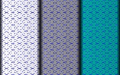 Geometric set of vector eps pattern design template
