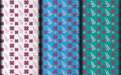 Geometric set of vector eps pattern design