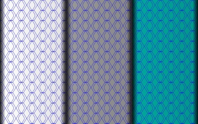 Insieme geometrico del modello di disegno del modello vettoriale eps