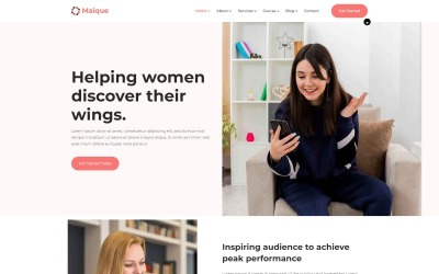 Maique – Modèle HTML5 polyvalent pour entreprise