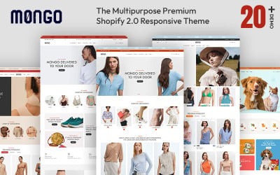 Mongo — uniwersalny, responsywny motyw Shopify 2.0 Fashion