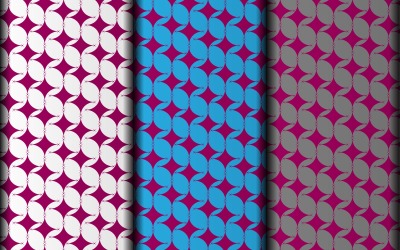 Nahtlose minimalistische Vektormuster-Designvorlage