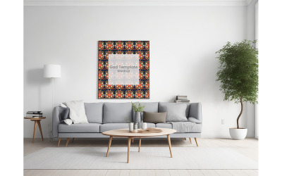 Scandinavia Living Room Mockup #05
