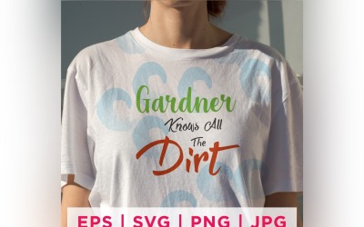 Gardner conosce tutti i disegni di adesivi per giardinaggio sporco
