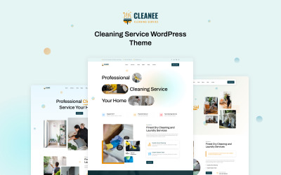 Cleaner - Motyw WordPress dotyczący usług sprzątania