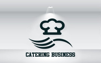 Fichier vectoriel de logo d&amp;#39;entreprise de restauration alimentaire