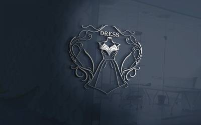 Jurk modern logo vectorbestand