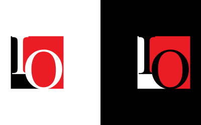 Letter io, oi abstract bedrijf of merk Logo Design