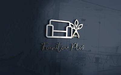Meubilair Plus Logo Vector Bestand