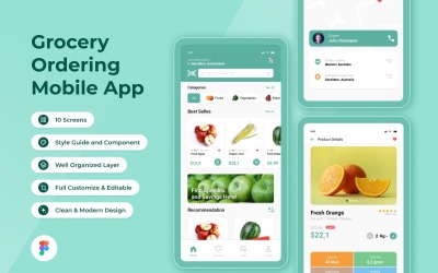Livsmedel - Beställa mobilapp