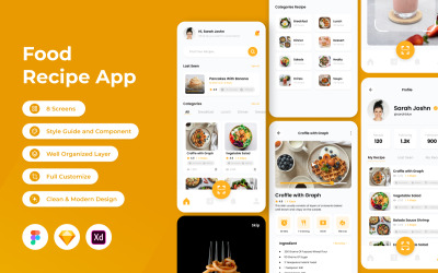 Mobilní aplikace Mňam - recepty na jídlo