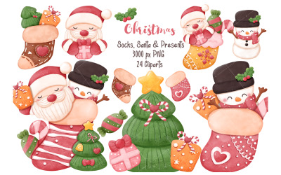 Noel Çorapları, Noel Baba ve Hediye Koleksiyonu