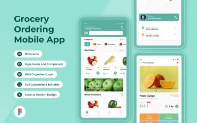 Potraviny – objednávání mobilní aplikace