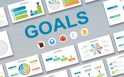 Goals Infographic Keynote Templates