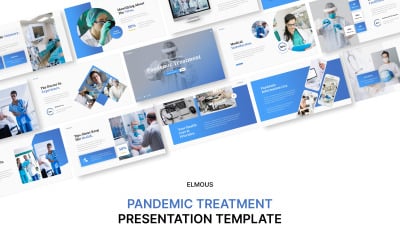 Лікування пандемії - медичний шаблон презентації Powerpoint