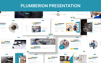Plumberion Keynote prezentációs sablon