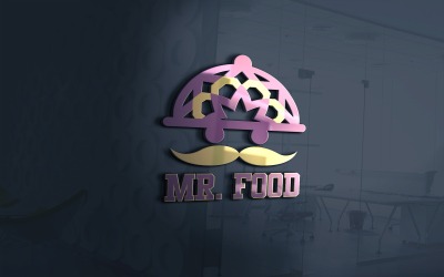 Arquivo vetorial do logotipo do Sr. Comida