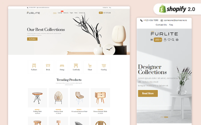 Furlite – тема Shopify для меблевих магазинів