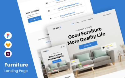 Furnishin - Furniture Landing Page