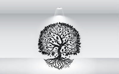 Életfa Logo Vector Fájl