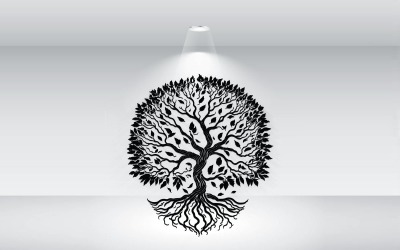 Fichier vectoriel du logo arbre de vie