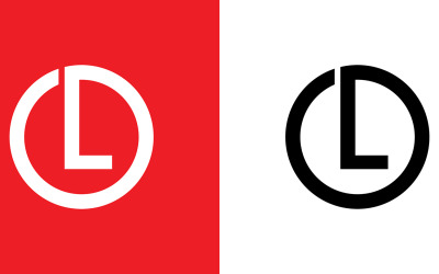 Letra ol, lo resumen empresa o marca Diseño de logotipo