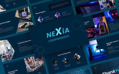 Nexia - IT řešení PowerPoint šablony