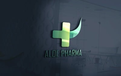 Векторный файл логотипа аптеки Алоэ Вера