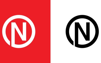 Buchstabe auf, kein abstraktes Firmen- oder Markenlogo-Design