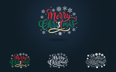 Logo tipografico di BUON Natale